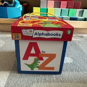 Baby Einstein Alphabooks Kids Board Books (Rare and Out of Print)